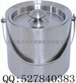 stainless steel double wall ice bucket(1L,2L)