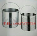 Leaky Bucket,Stainless steel Leaky Bucket,filtrate Bucket,