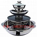 S/S Soup BBQ Steam Pot King/Soup & BBQ Steam Kitchenware Available Gas