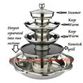 Hot Pot Store Articles Soup BBQ Steaming steamboat Ware 4