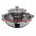 Cooking Multi storey with Yin yang hot pot Available Gas stove 10