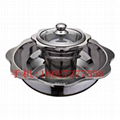 Cooking Multi storey with Yin yang hot pot Available Gas stove 11