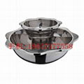 Cooking Multi storey with Yin yang hot pot Available Gas stove