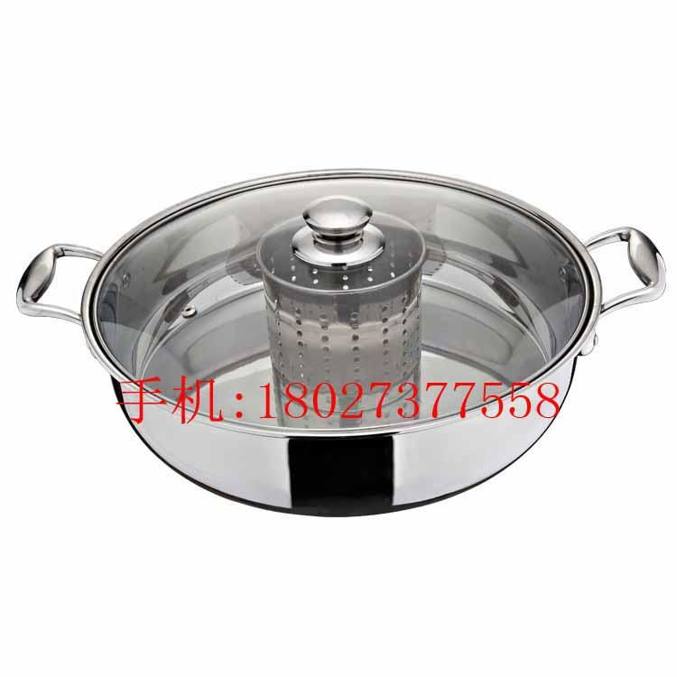 hot pot store supplies Steamboat Divided into Two Lattice Hot Pot 4