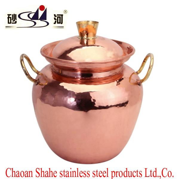 copper soup tureen