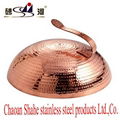 Red copper Japanese tappasaki lid