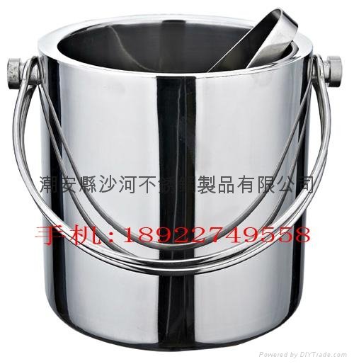 stailess steel ice bucket 1