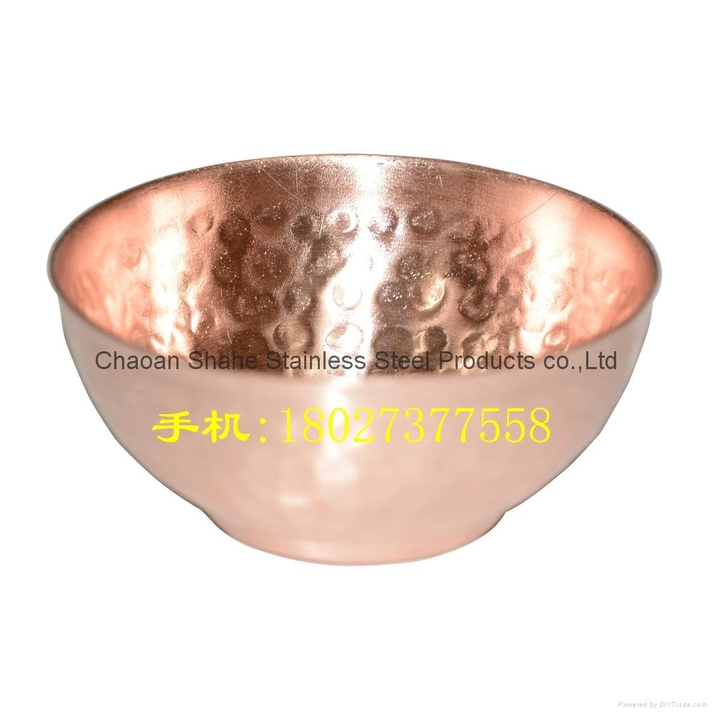 Hammer point Copper Chaoshan Gongfu Tea Cup for Leisure time Teahouse articles