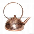 Handmade Copper water pot tank with Hammer pattern