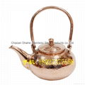 Handmade Copper water pot tank with Hammer pattern