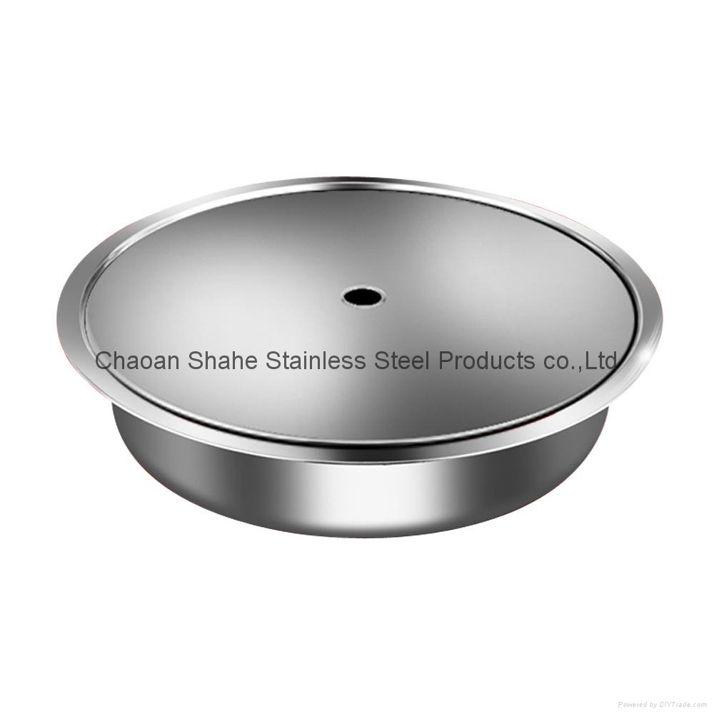 hot pot store articles S/S sinking style induction cooker fire pot ring 3