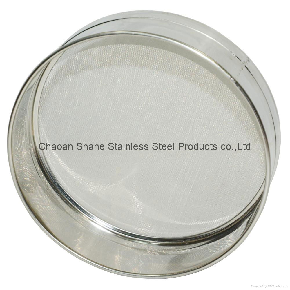 Bakery supplies Stainless steel Powder sieves/ flour sieves/mesh sieves