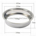 Hot pot table Matching Sinking Type stainless steel Radiant-cooker Hot Pot Ring 2