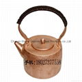 Handmade Red Copper Chaoshan Gongfu Teakettle 1