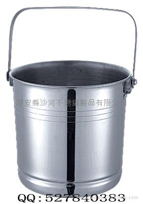 steel double wall portable insulated pot,double wall Vacuum portable pot  4