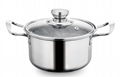 Stainless steel Induction cooker soup pot Available Electric Cooking Utensils