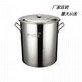 kitchen s/s food containers 18/10 with difficult to rust Sanitary and Durable 3