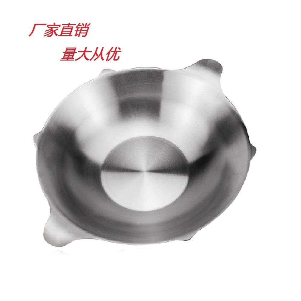 S/S special-shaped large capacity clearlyly Soup hot pot Available Gas stove 2