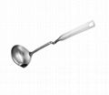 Slotted spoon Oil Filter ladle Oil Separator Spoon Multipurpose Round Colander 4