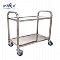 kitchen high quality stainless steel assemble dinner trolley cart Hotel Utensils 1