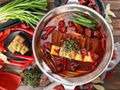 S/S special-shaped large capacity clearlyly Soup hot pot Available Gas stove 5