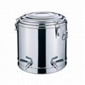 不锈钢双层多用桶茶楼厨具保温饭桶建筑工地茶水桶酒店用品 4