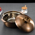 Stainless Steel Partition Soup & Stock Pots Home Available Induction Cooker