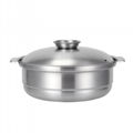 S/S hot pot thickened coconut chicken pot Available gas stove induction cooker 3