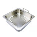 Square spicy hot pot with length 34cm, width 34cm and height 10cm weighs 1.36kg