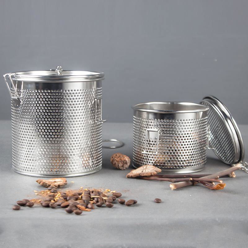 Kitchenware S/S Filter Slag Separation Soup Spice Basket for separating residue  2