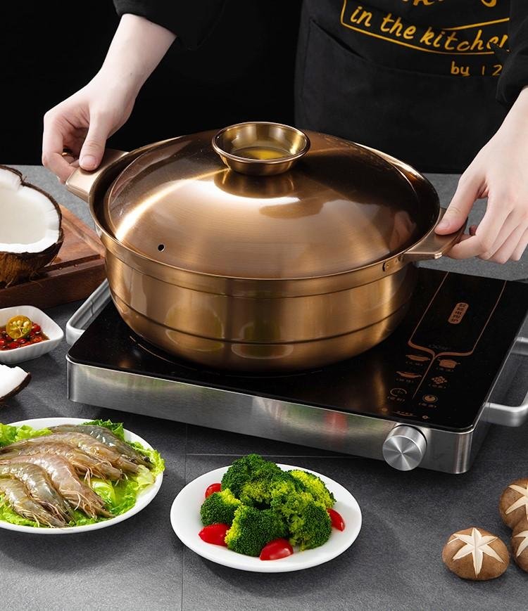 Cooking Stainless Steel Pot Induction Cooker Available Electric Cooking Utensils 5