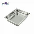 S/S Display cabinet tray rectangular square food serving tray tableware