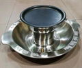 Cookerware S/S Pan with Teppan  BBQ Hot Pot Use for Gas cooker Stove