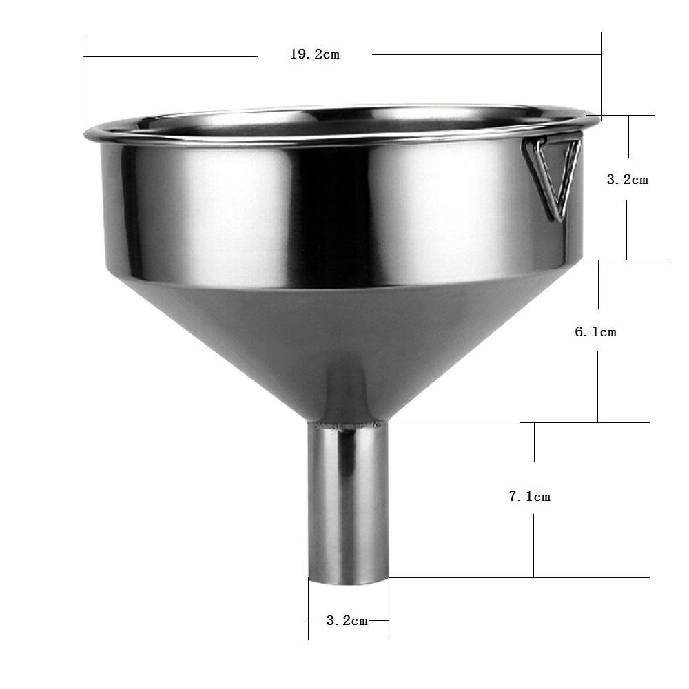 s/s tapered type funnel Hardware Accessories hopper for household kitchen ware 3