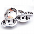 tableware pan stainless steel anti side bowl mutiple sizes available