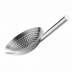 kitchen utensils larger colander stainless steel skimmer manufacture by China