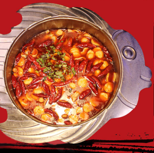 Kitchen Metal s/s Shabu Pot Container Fish Shape Soup Pot grunting fish hot pot 4