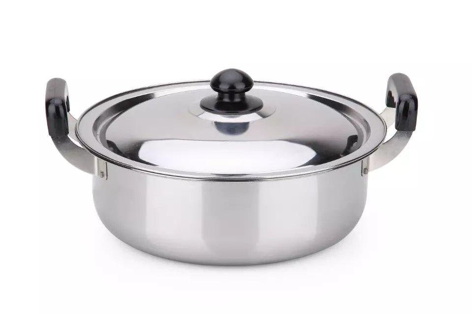Stainless steel casserole with bakelite handle mutiple sizes available 4