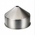 s/s tapered type funnel Hardware Accessories hopper for Soybean milk machine