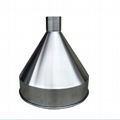 s/s tapered type funnel Hardware Accessories hopper for Soybean milk machine