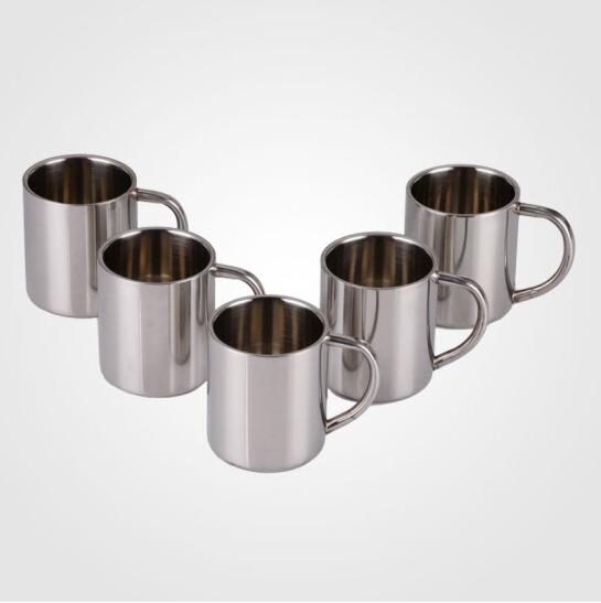 stainless steel double wall water mug for kindergarten