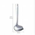 18/8 stainless steel soup ladle with