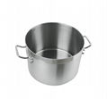 廠家一體拉伸成型不鏽鋼湯鍋家庭商用食品容器化工用材料桶批發 6