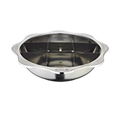 Wholesale stainless steel hot pot Jiugong Grids（tic tac toe）9-Box Grid Hot Pot