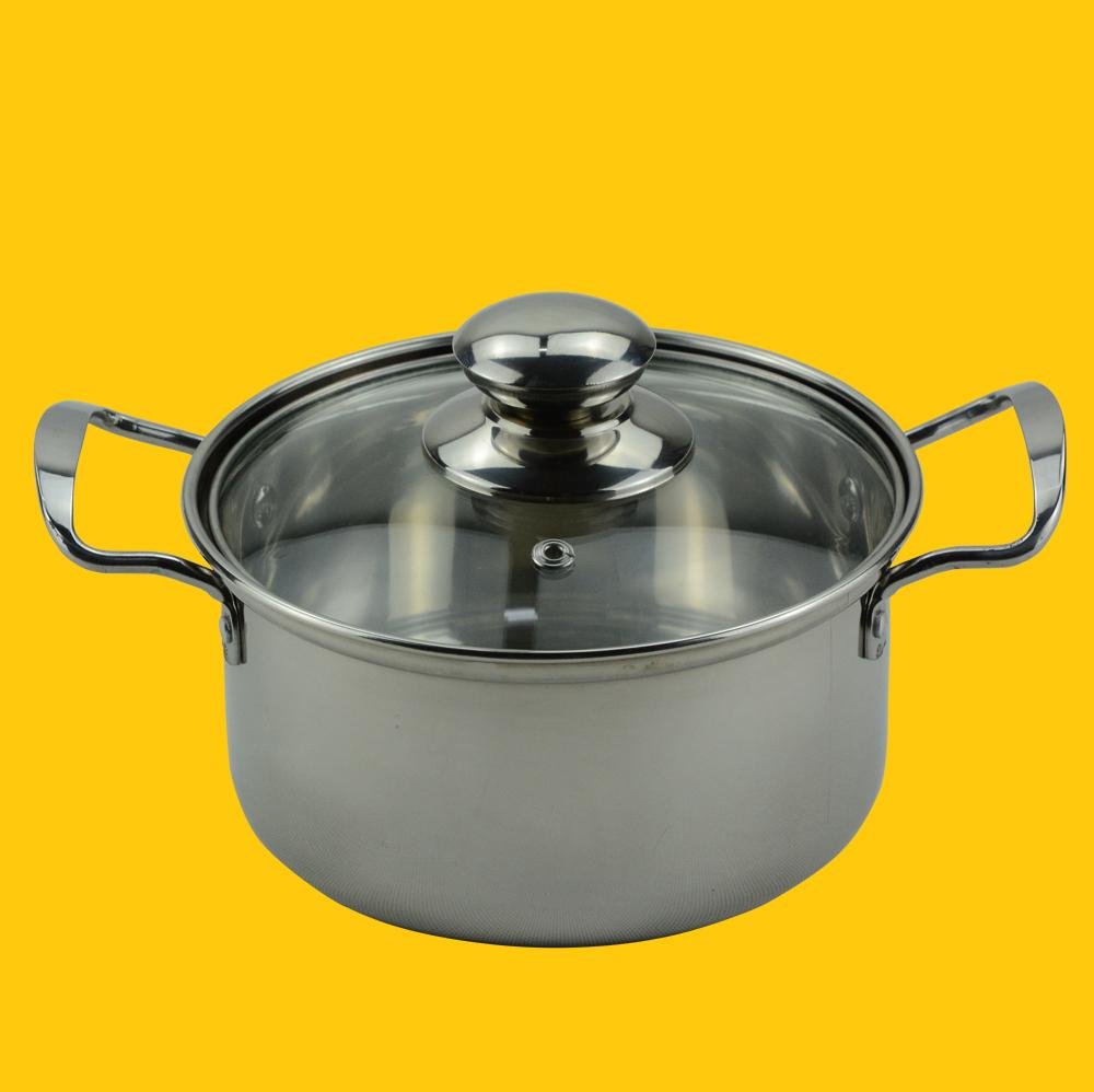 Various  shapes hot pot，Stainless Steel Yin Yang Dual Sided Hot Pot Cookware 3