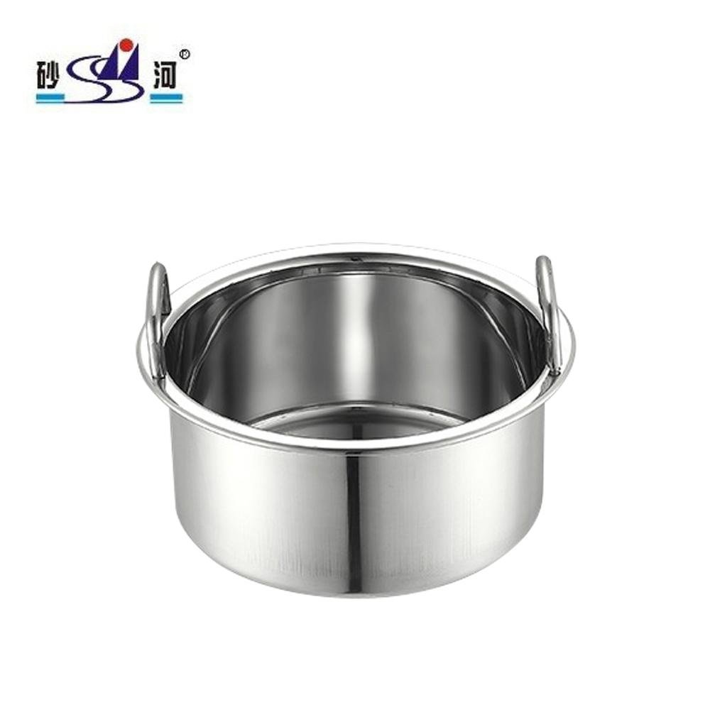 hot pot store articles Stainless steel Mini Smokeless hot pot with stand 3