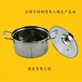 s/s bulkhead hot pot Induction cooker Available Electric Cooking Utensils