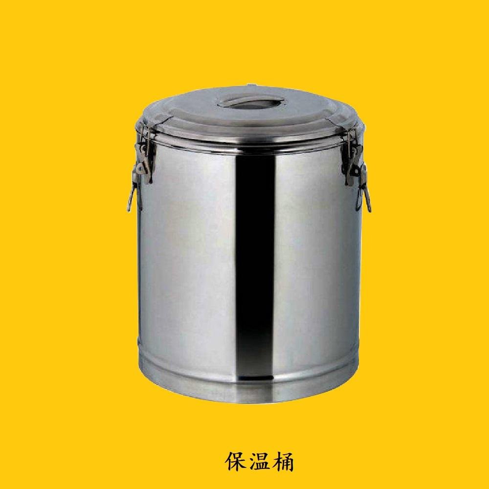 厂家营销不锈钢大容量保温米饭桶厨具汤桶可加锁食品隔热容器出卖 2