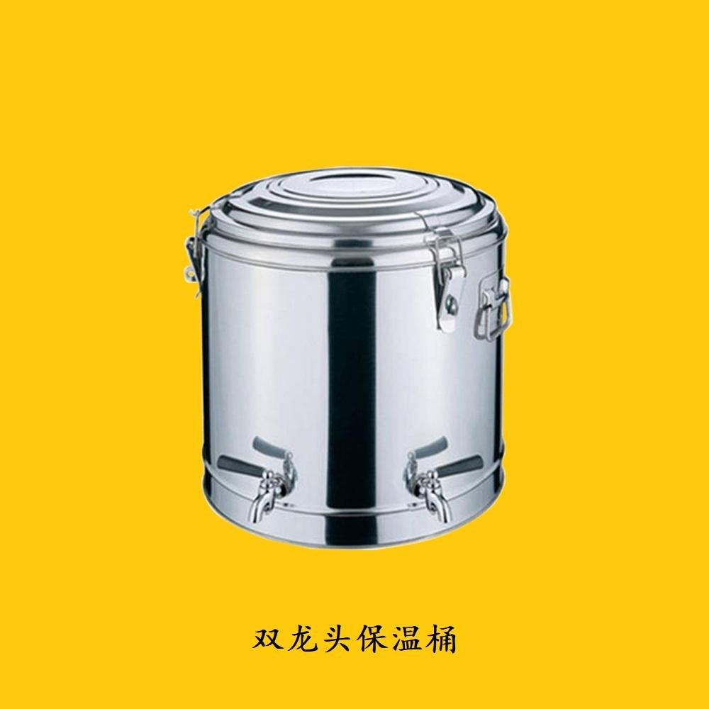 s/s lage capacity insulate heat preservation soup barrel liquid food container  4
