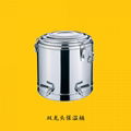 廠家營銷不鏽鋼大容量保溫米飯桶廚具湯桶可加鎖食品隔熱容器出賣 6